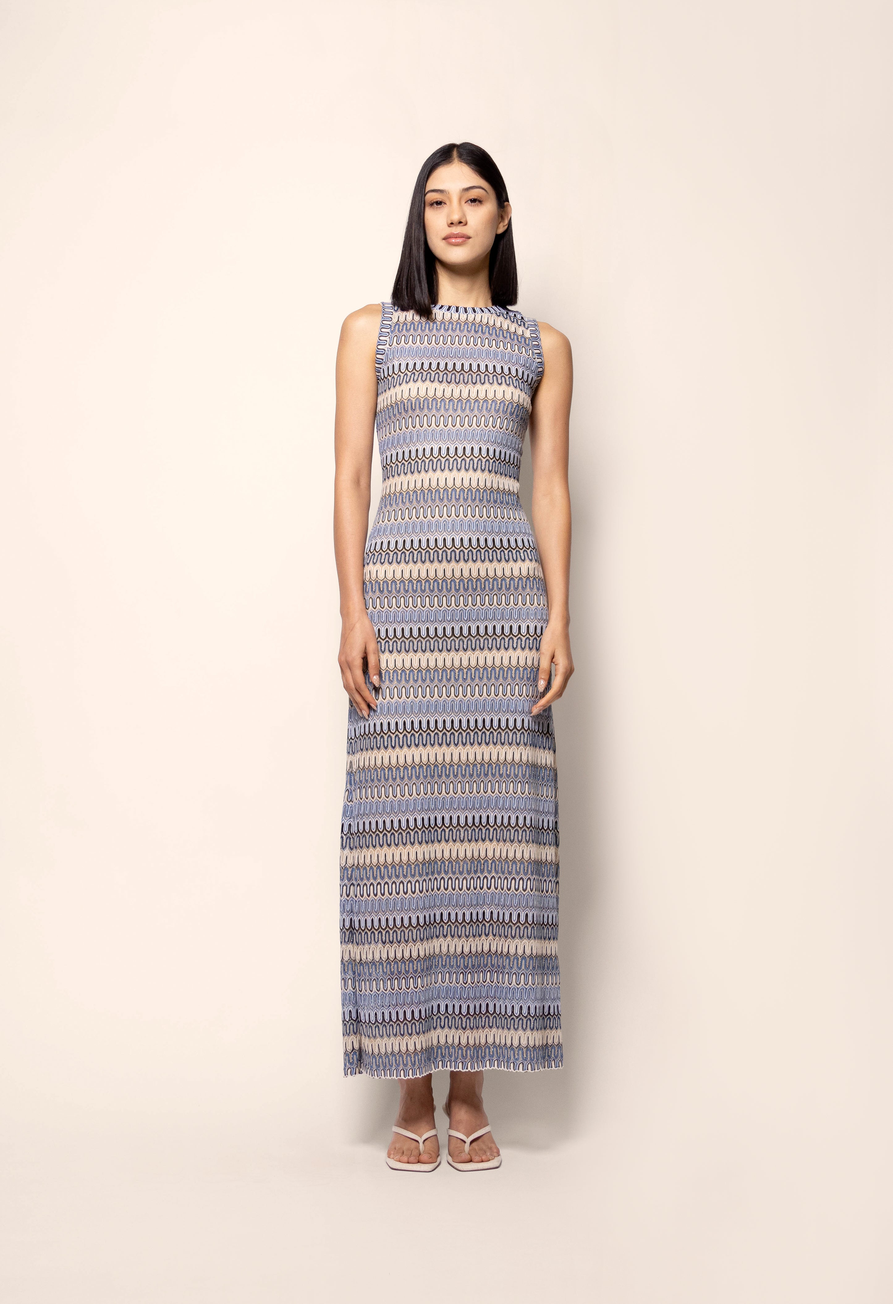 OLEANA VESTIDO MAXI CROCHET