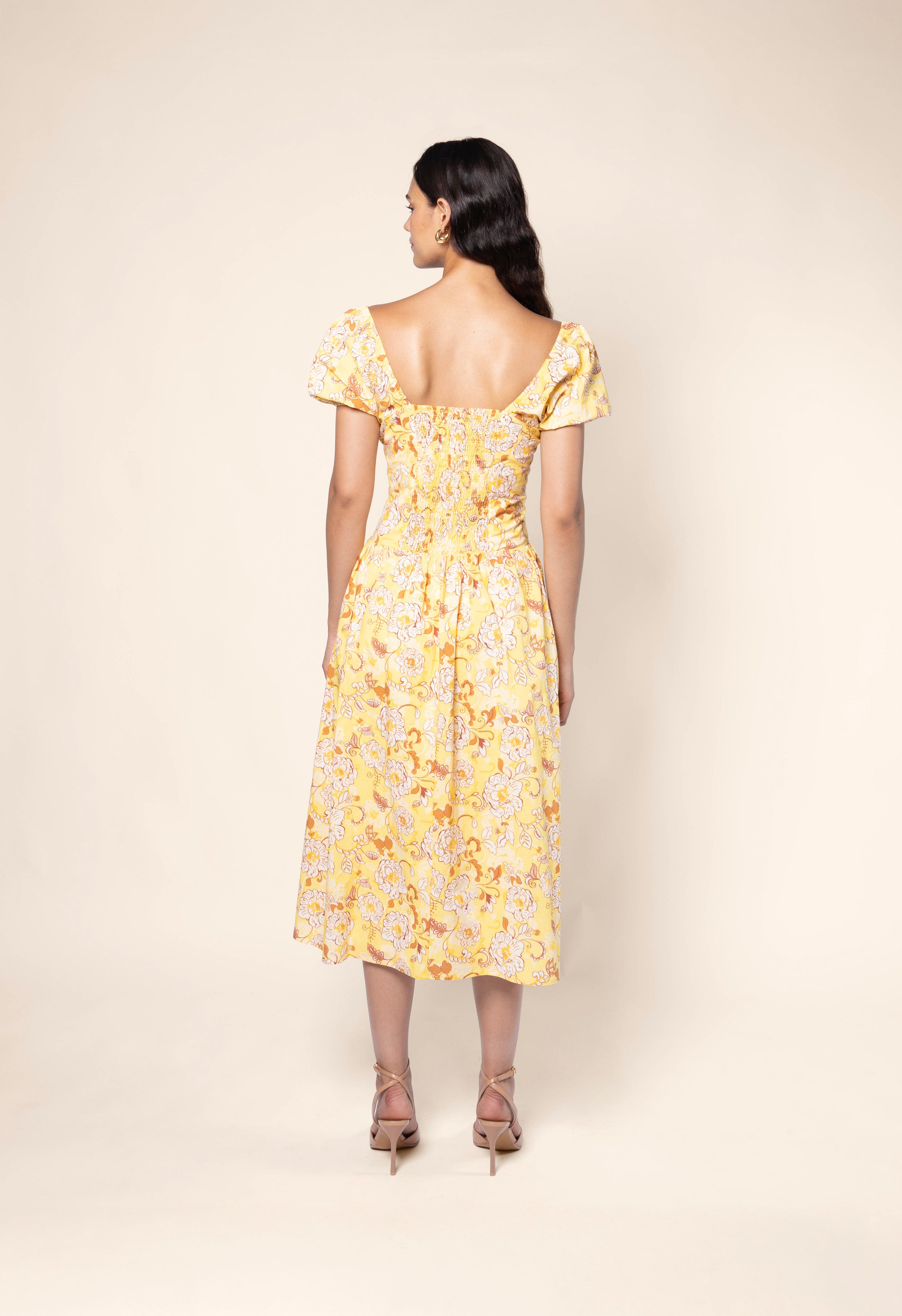 FLORETTA MIDI DRESS