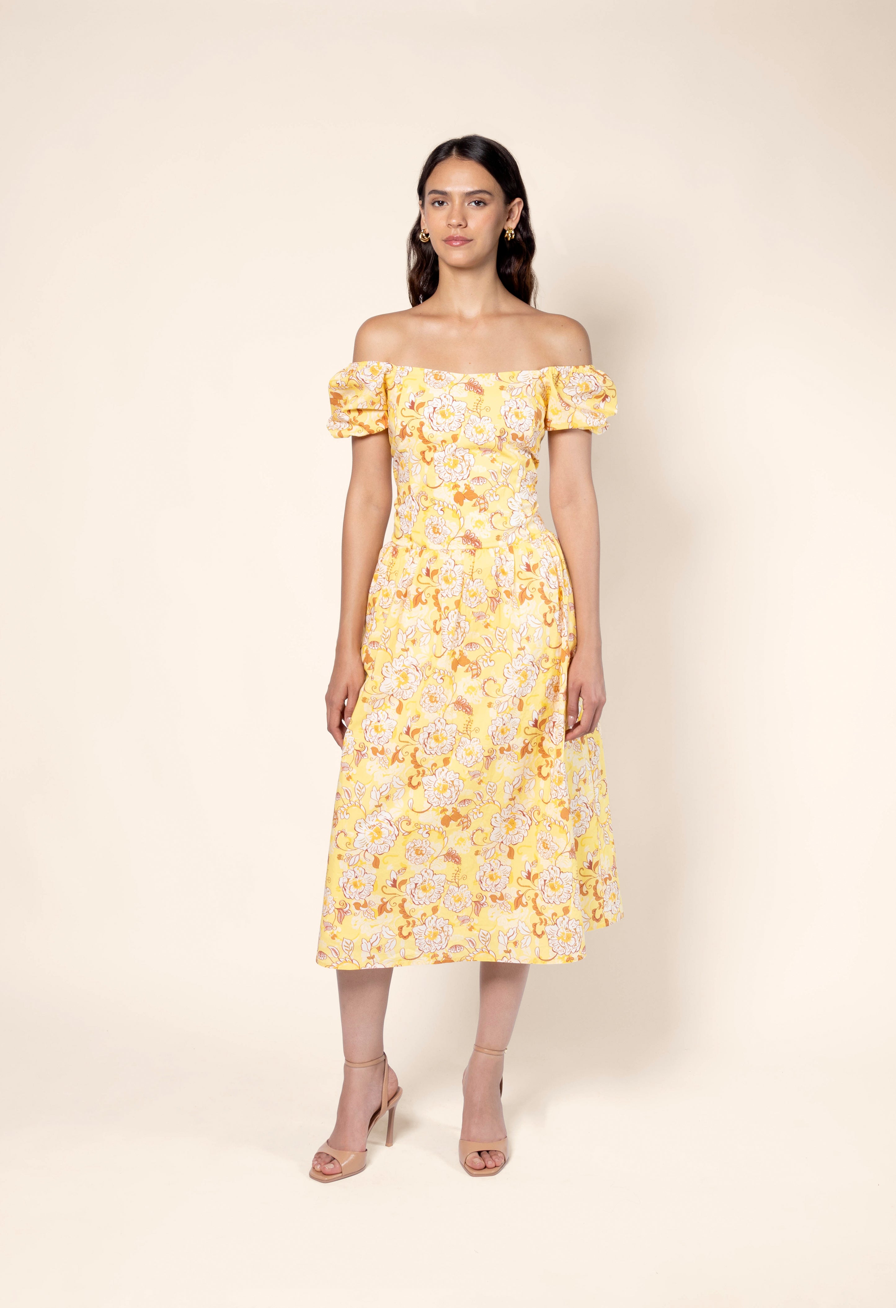 FLORETTA MIDI DRESS