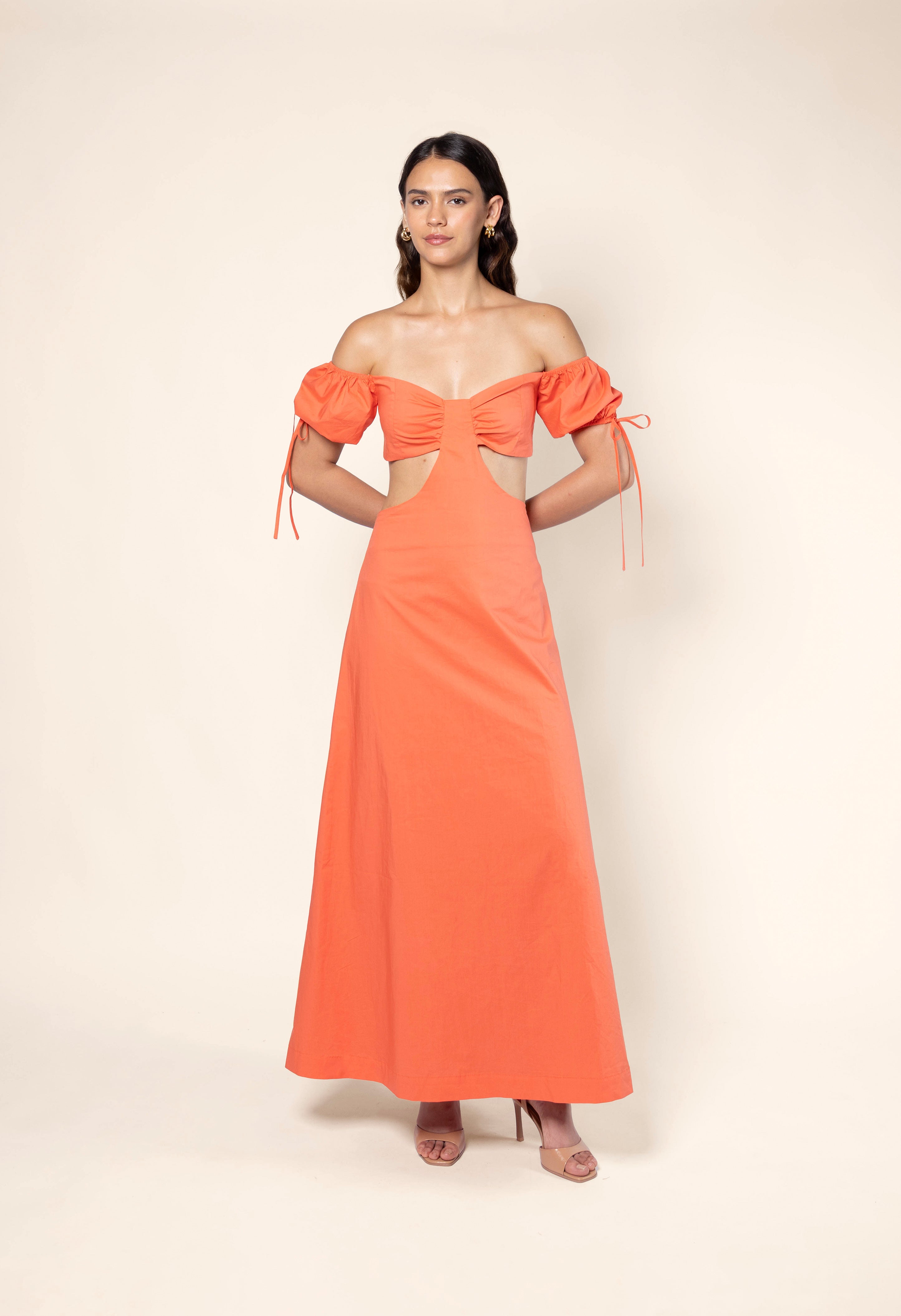 MANDARINA VESTIDO MAXI